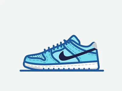 Nike SB Dunks africa design icon illustration kenya nairobi vector