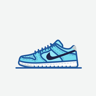 Nike SB Dunks africa design icon illustration kenya nairobi vector