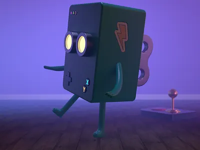 Game Toy 3d 3d art adobe photoshop animation character character design cinema4d design illustration redshift