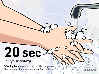 Ideas to help stop COVID-19 spread cartoon concept coronavirus covid 19 design drawing epidemic flu health idea illustration pandemic poster prevention public sick