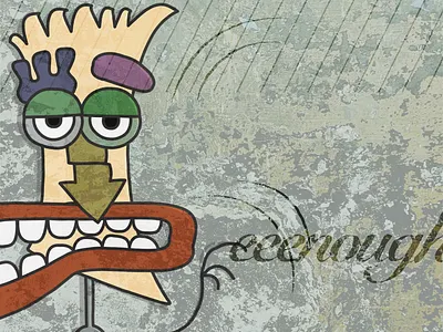 Eeenough cartoon character covid 19 digital art expressions graffiti illustration illustrator lockdown neo pop pop