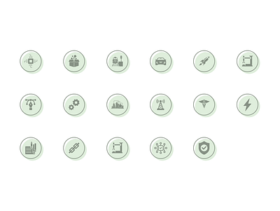 Icon set for Alica design icon set iconography ui vector