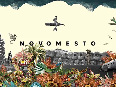 Novomesto cd cover design artwork brand concept branding cd artwork cd cover collage design illustration package design packaging