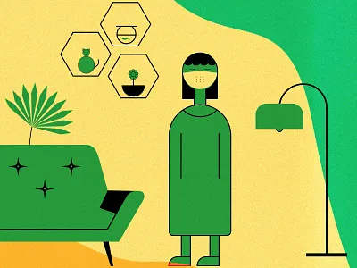 Wear a mask when you leave your house