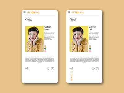 Daily UI 010 - Social Share app design illustration interface light theme minimal ui ux