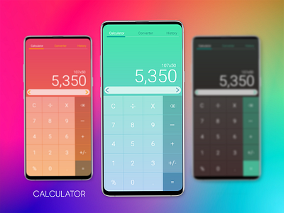 004_Daily UI_Calculator calculator dailyui xd