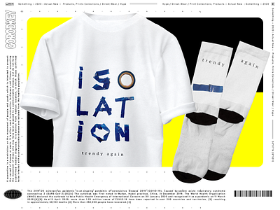 Isolation art branding covid 19 design illustration isolation print punk quarantine stay home threadless