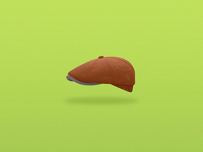 Newsboy hat icon cap hat icon icon design icon set iconography leather leather cap leather hat news boy newsboy newsboy cap newsboy hat paperboy retro vector vintage vintage branding vintage cap vintage hat
