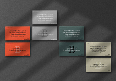 Business Card Design Template for Real Estate Agents. business card print print design