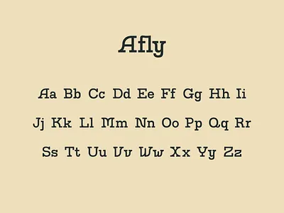 Afly - Display Typeface display display font display type glyphs type art typedesign typeface typogaphy