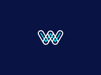 Weavr logomark brand brand design brand development branding geometric geometrical logo logo icon logomark payment payment branding payment logo payment platform weave weaver