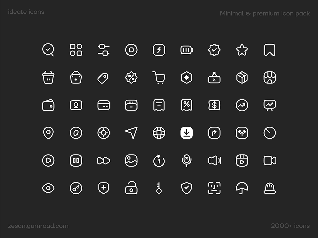 ideate icons by Zesan h. on Dribbble