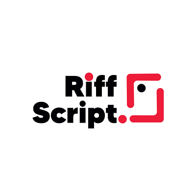 RiffScript 2.0 branding design logo typography ui ux web