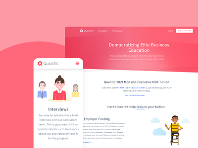 Online Educational Website by Shakuro on Dribbble