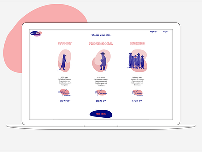 Pricing page with meerkats illustrations branding design illustration illustrator ui vector web
