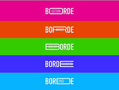 Borde 002 art direction art graphic branding design design system graphic graphic design logotype real real brand