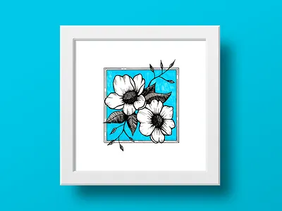 Flower design draw drawing flower illustration marcadores pen tattoo timelapse