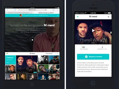 Moment Mobile App Design mobile app mobile app design mobile design mobile ui responsive design ui ux