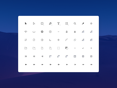 Dash's icon set color concept corner desktop app figma icon icon set lock tool tools ui ux vector