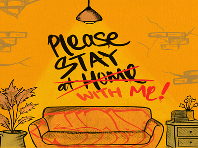 Stay With Me? artwork design graffiti digital illustration