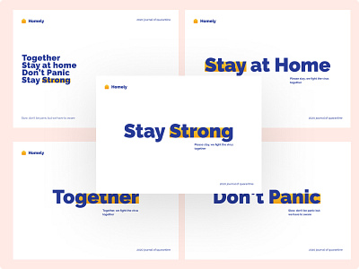 Quarantine Quotes branding poster type typedesign typography