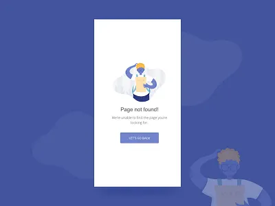 21 days Lockdown Challenge - day 4 404 mobile app page not found