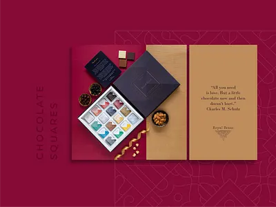 Royal Beans - Brand Refresh & Packaging brand identity brand refresh branding chocolate packaging handmade chocolates packaging packaging design rebranding royal beans