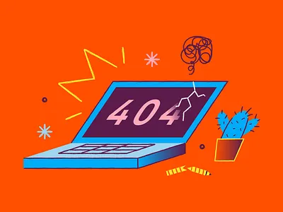 404 404 404page error error 404 illustration ui illustration web illustration website
