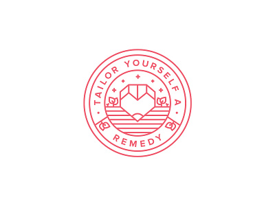 Tailor Yourself A Remedy Logo branding design graphic design herbs icon internal branding logo print remedy spices tailor vector