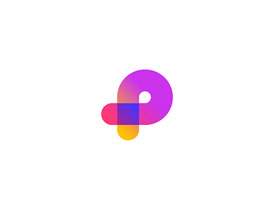 P a b c d e f g h i j k l m n app color colorful engaging fun gradient internet letter lettermark light line logo mark minimal modern monogram o p q r s t u v w x y z technology ui