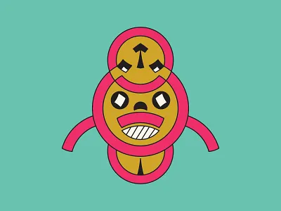 Songye Tribe african designbyhumans geometric geometric illustration ghost halloween horror illustrator luba mask scary skeleton skull t shirt tattoo tee tribal tshirt tshirtlovers