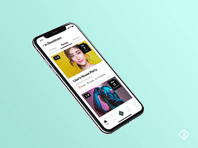 Keyflow android ios keyflow konnect live nightlife party product design uiux