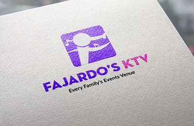 // Fajardo's KTV Logo Design Branding brand design brandidentity branding branding and identity branding concept branding design design illustration ktv logo logo design logodesign logos logotype minimal logo minimalist logo minimalist logo design