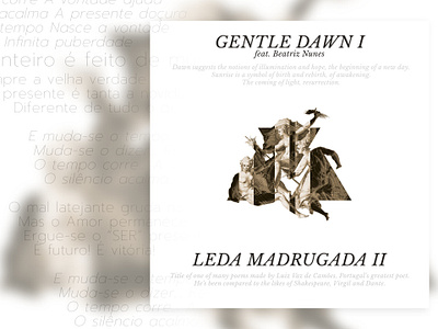 MONTE | Gentle Dawn I & Leda Madrugada II affinity photo album artwork graphic design monte photohop
