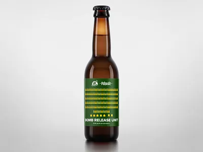 AF Brew x Pühaste Bomb Release Unit afbrew beer bomb bomber bottle brew craft ddh ipa nose art