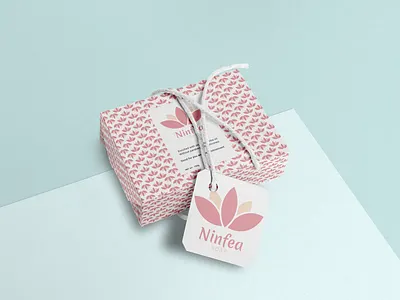 Ninfea Soap | Invented soap company design flat illustration illustrator logo design logodesign minimal natural organic packaging pattern simple soap soap label soap packaging soapbox weekly warm up weeklywarmup