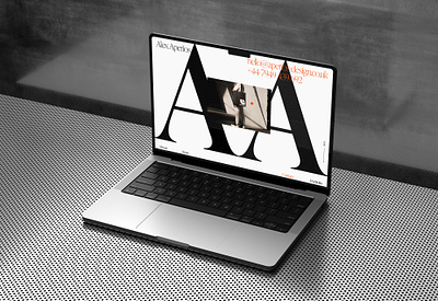 Personal Portfolio brand design brand identity branding landing page minimalist personal portfolio portfolio serif typography ui web web design