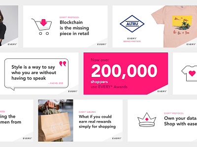 Every • Twitter citation crown gray icon numbers pink twitter white