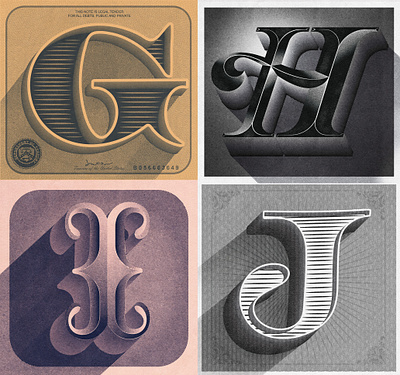 Alternate Duotone Crafted letters - 36 Days of Type crafted crafted letters dribbble duotone etching freelance letterer freelancer goodtype graphicdesigncentral handlettering illustrated letters illustration letterer lettering letters typism typography vexel vintage letters vintage type