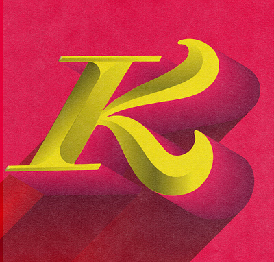 Letter K - 36 Days of Type capetown fastfood goodtype handlettering illustration lettering lettering art letters pop culture type type designer typespire typism typographic art typographic poster typography vector vectortype vexel visual arts