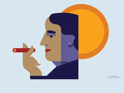 Character Smoke designthinking illustration minimal uiuxdesign