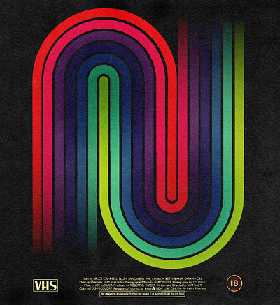 Letter N for " NOW IN TECHNICOLOUR" - 36 Days of Type abstract typography geometric typography graphicdesigncentral illustration illustration studio letterer letters line typography linework illustration movie poster poster shadow typography technicolour type type design type poster typedesign typographic artist vexel visual arts