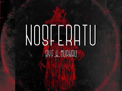 Nosferatu illustration movies murnau title vampire