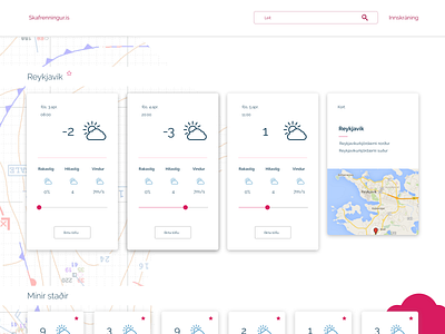 weather website ui ux weather forecast web