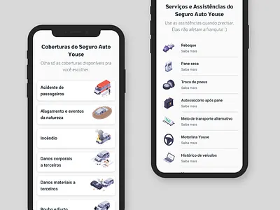 Youse Auto Insurance web brand identity desktop design insurance insurance company insurtech material material design seguro seguro auto ui ui design web webdesign youse