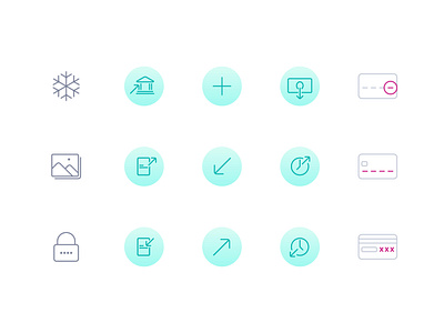 Onvoy icons bank transfer card details freeze card icon design icon set iconography icons lock mobile app mobile ui money transfer request money send money ui ux ux ui ux design withdraw