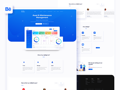 IsItUp Website analytics app assets management behance chart dashboard dribbble best shot forms illustration inputs landing page mobile saas saas app saas landing page soft ui ui ui ux ux