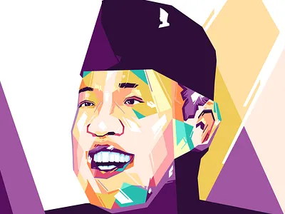 WPAP Illustration design designgraphic designs digital digitalart graphicdesign illustration illustration art illustrations illustrator pop popart popup vector vectorart wedha wpap