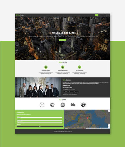 EdgeLedger webdesign css html5 webdesign