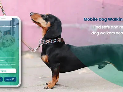 Dog Walker Mobile App | Case Study app product design